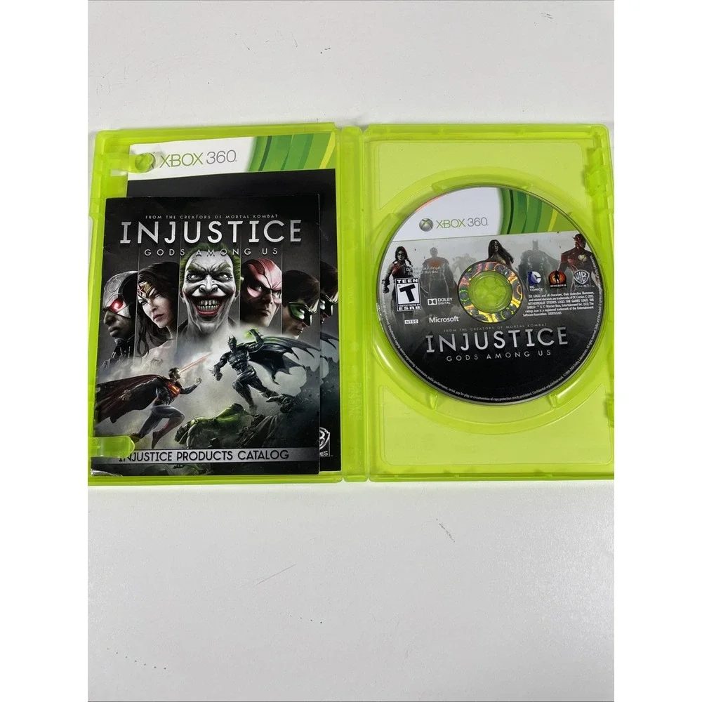 Injustice: Gods Among Us (Microsoft Xbox 360, 2013) Tested